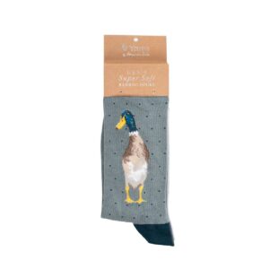 Wrendale Socken "'Guard Duck" (Gr. 40-46)